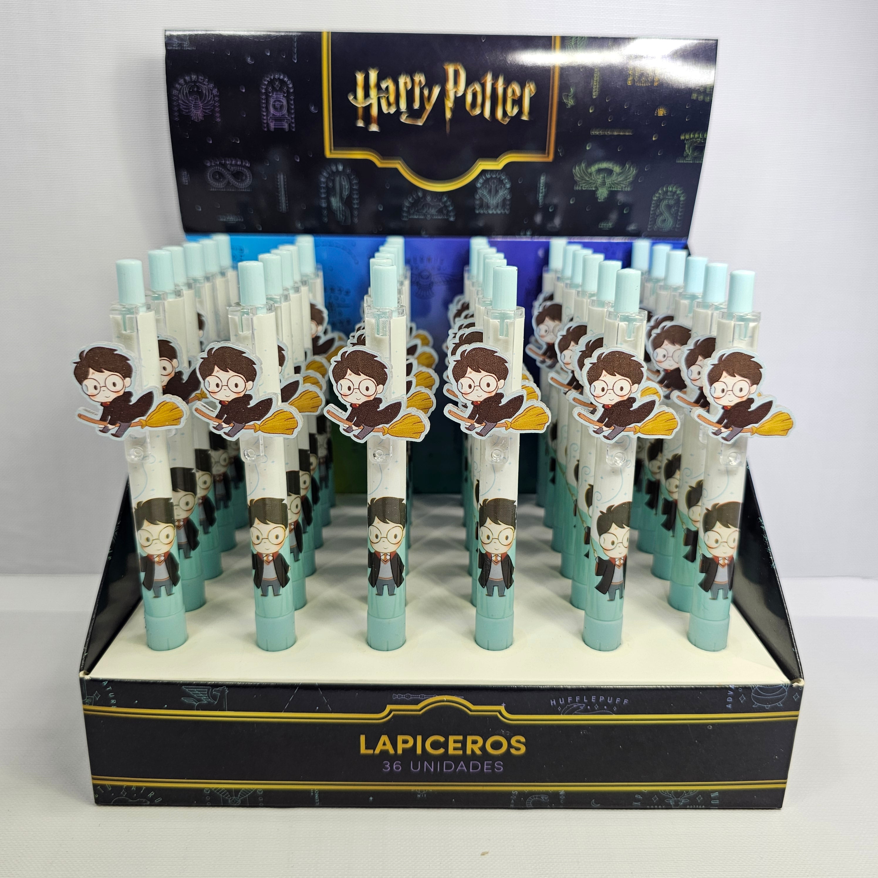 Lapicero Coleccionable Harry Potter y Hermione | Con Figura de Acrílico, Diseño Completo del Personaje