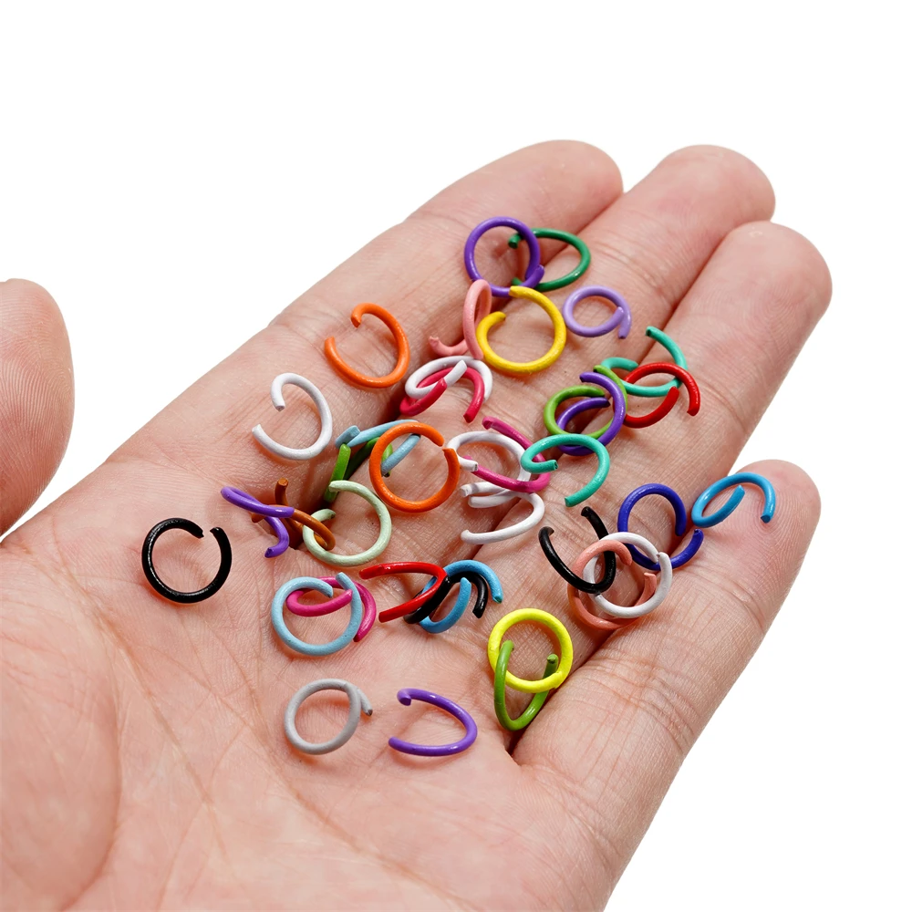 Argollas Metálicas 10mm | Pack Surtido para Llaveros DIY y Bisutería