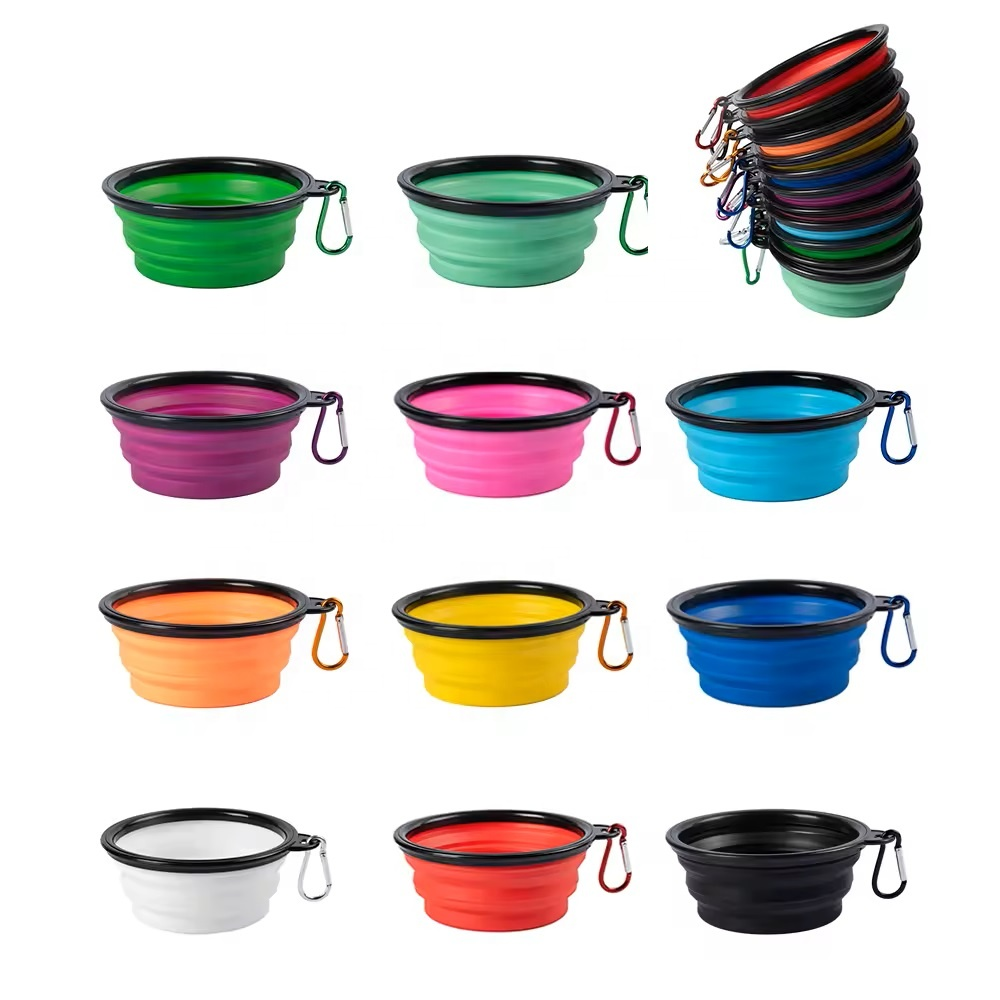 Bandeja plegable de silicona