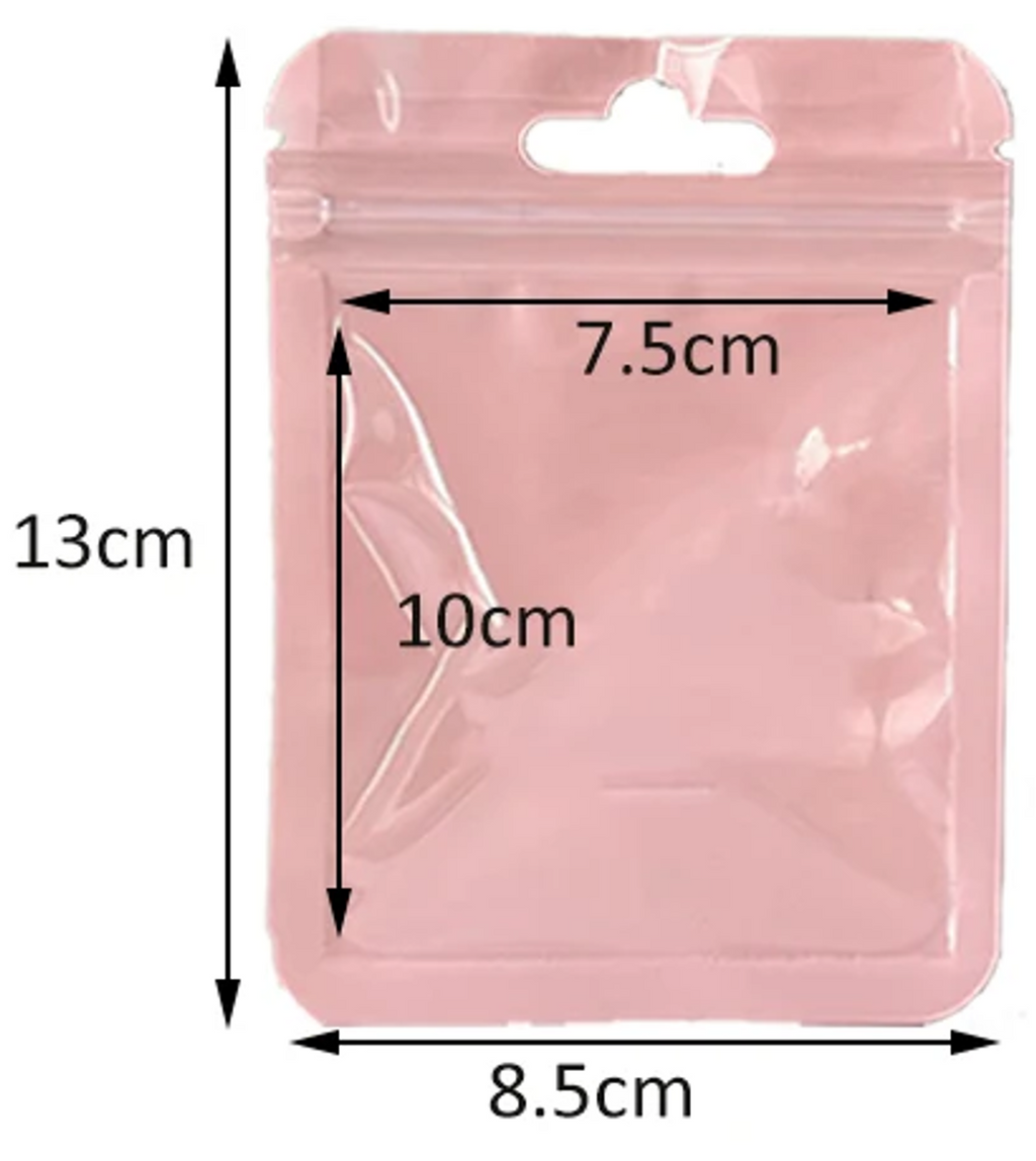 Bolsas Herméticas zip 13x8.5cm | Pack Muestras y Kits DIY Portátiles