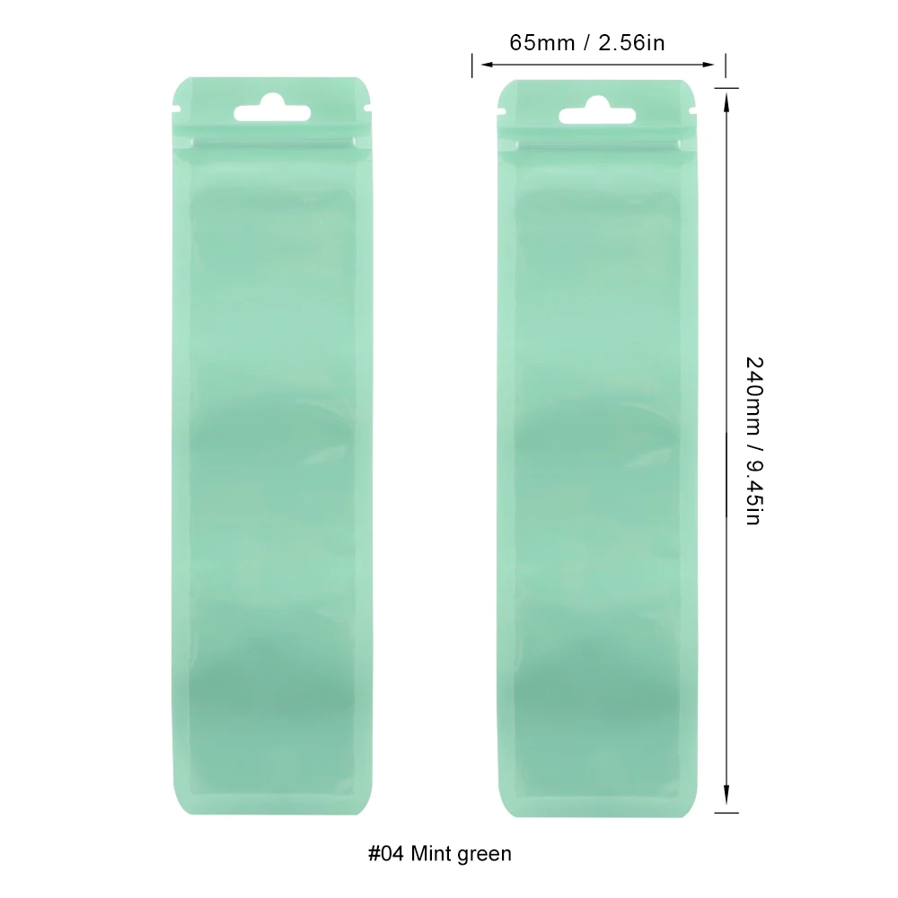 Bolsas Herméticas zip 24cm | Pack Lila, Menta y Rosa para Organización DIY