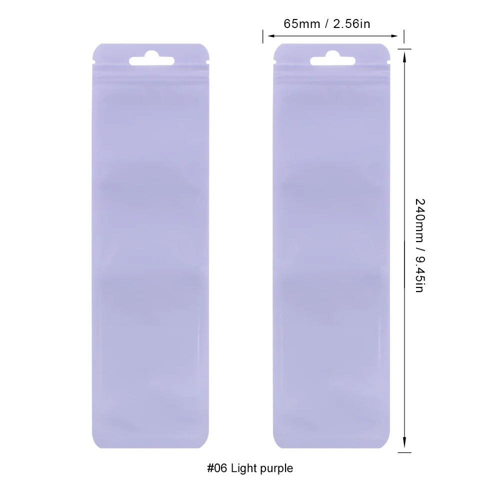 Bolsas Herméticas zip 24cm | Pack Lila, Menta y Rosa para Organización DIY