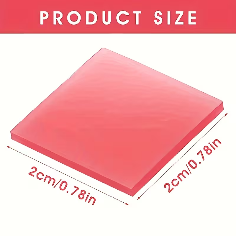 Plancha de Cera para Diamond Painting | 2x2 cm | Repuesto Adhesivo para Aplicador de Diamantes