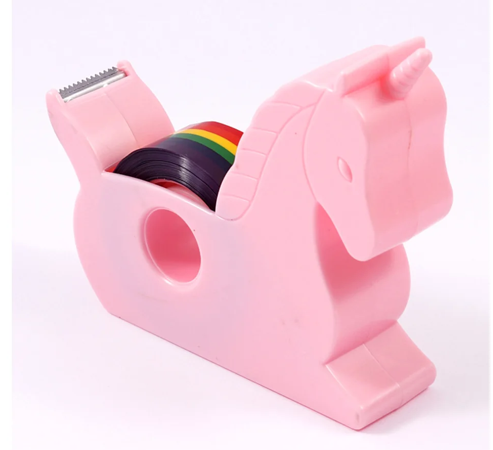 Dispensador unicornio de cinta