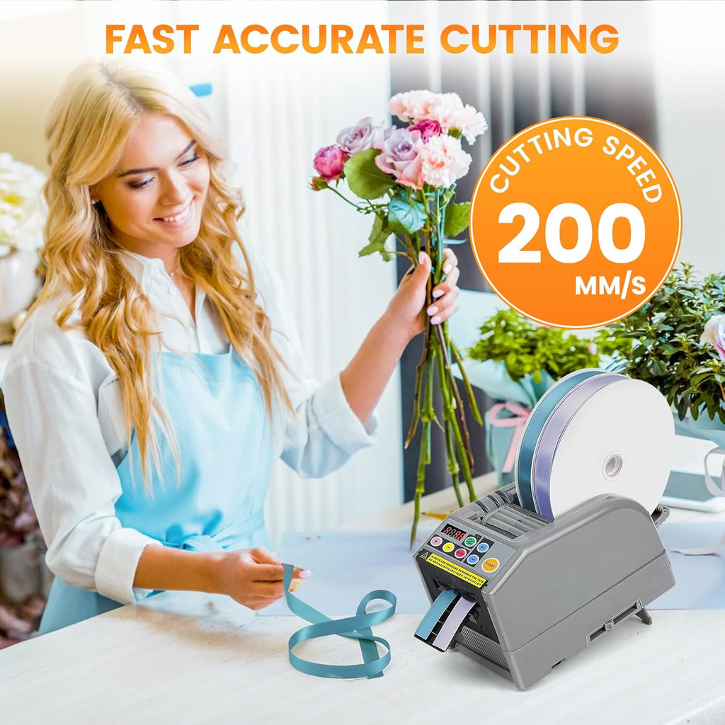 Dispensador Electrónico de Cinta Automático | Cortadora Profesional para Cintas, Washi, Masking y Listones