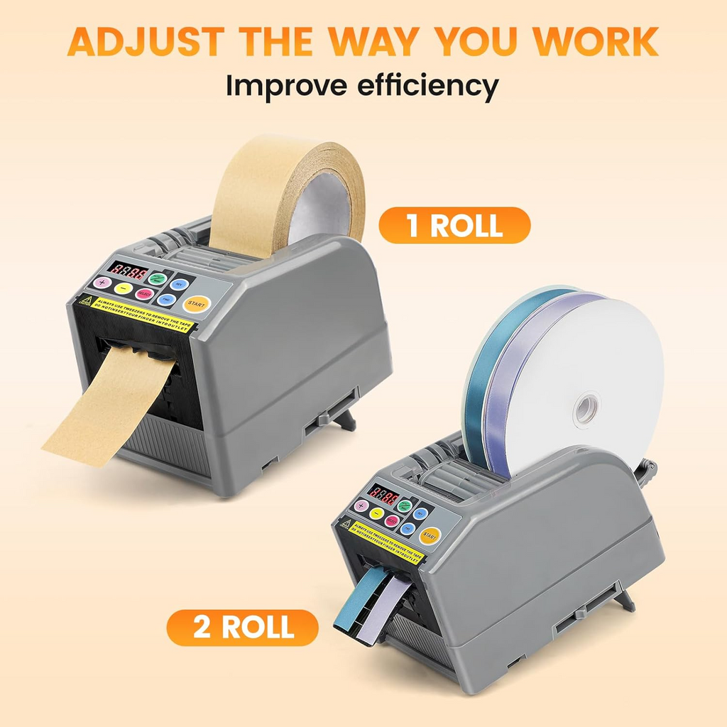 Dispensador Electrónico de Cinta Automático | Cortadora Profesional para Cintas, Washi, Masking y Listones