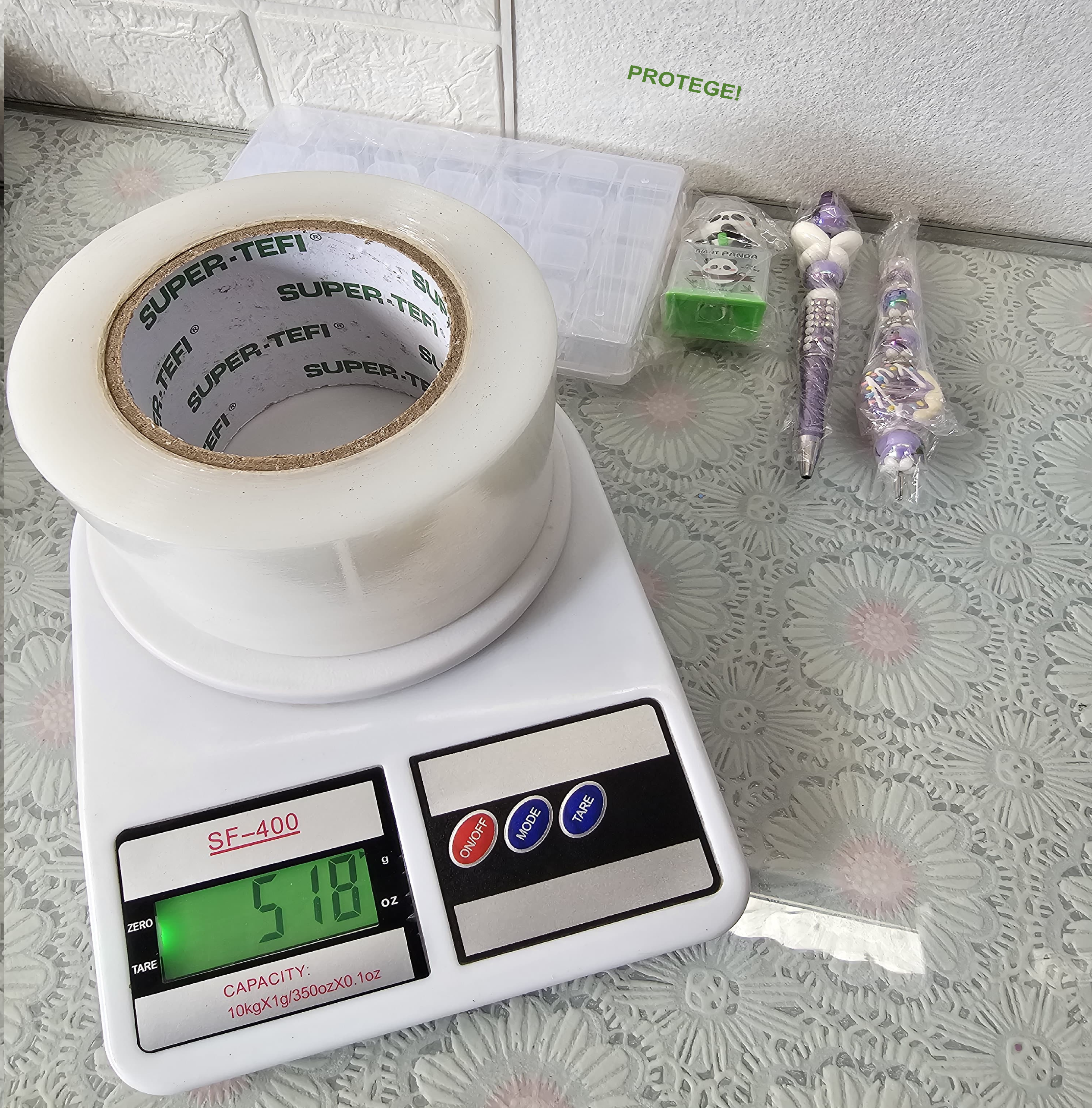 Film Stretch Protector 7.5cm x 500g | Para Injertos, Manualidades, Embalaje y Organización