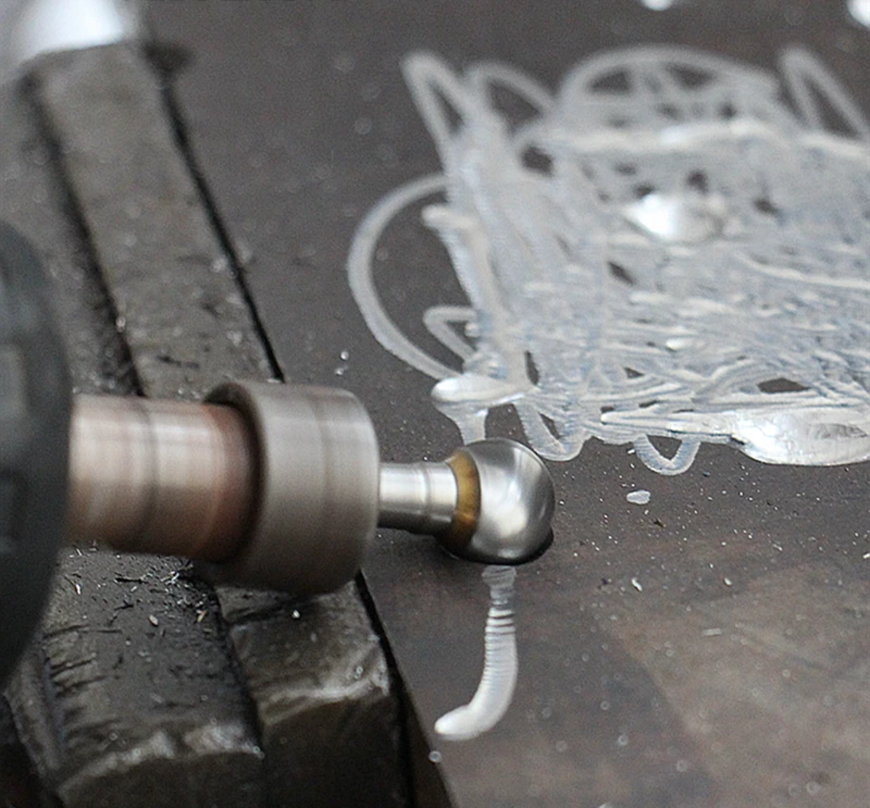 Fresa de Carburo de Tungsteno Punta Bola 3mm | Para Tallar Madera, Acrílico, Metal y Plástico