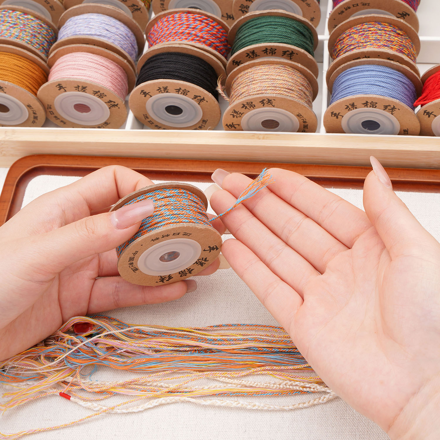 Hilo de algodón especial