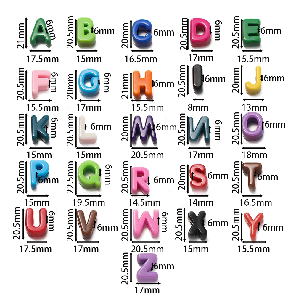 Pack de letras super grandes