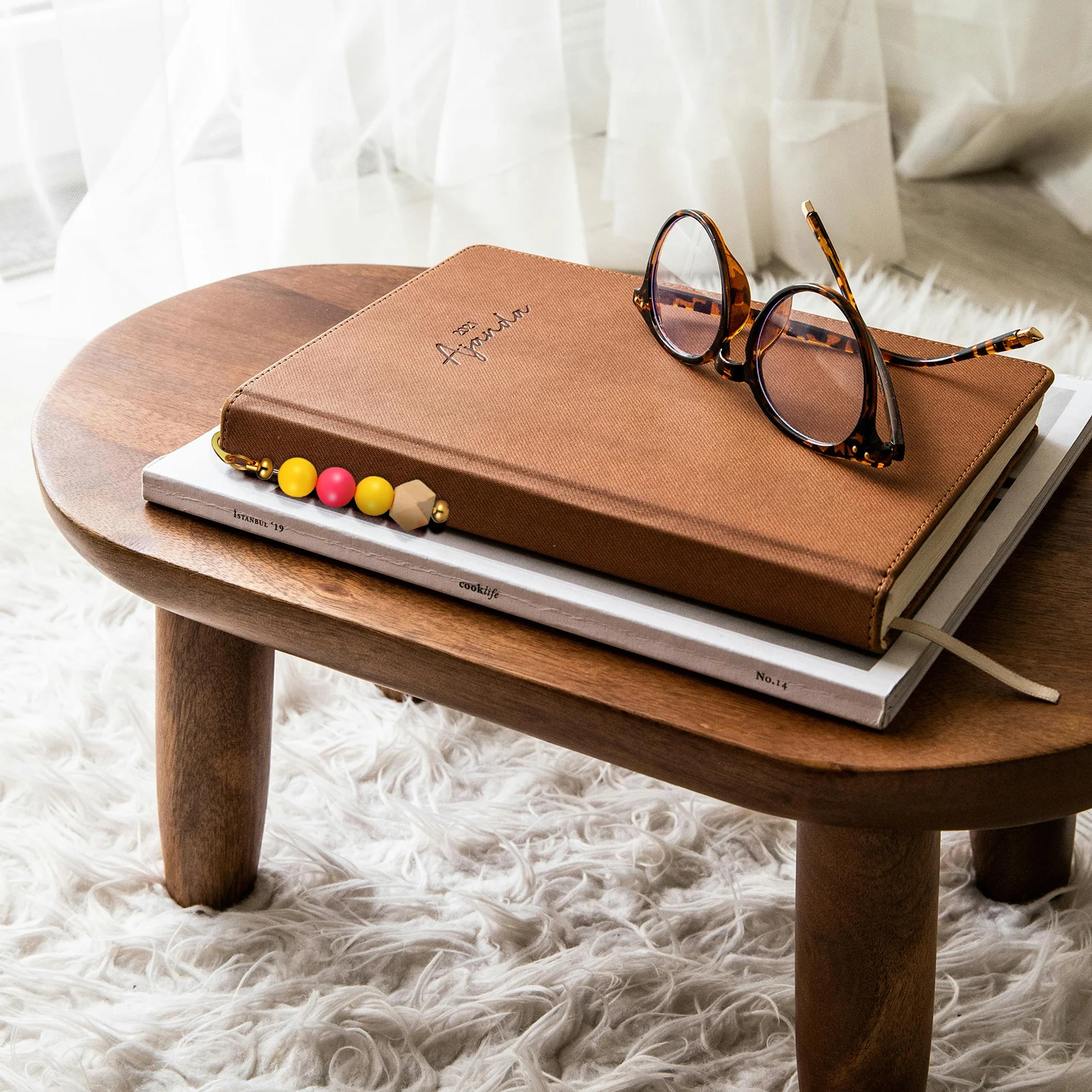 Marcapáginas Metálico Personalizable | Con separador y varilla para Charms – Varios Colores