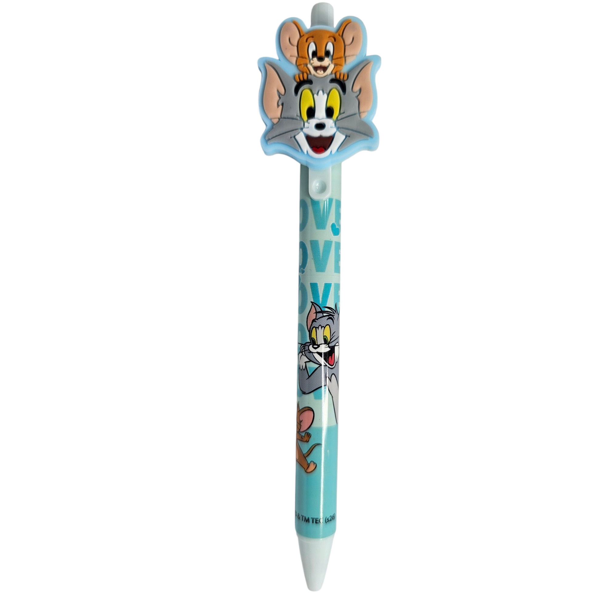 Lapicero Tom y Jerry | Elige tu Estilo: con Figura 3D o Diseño Clásico borrable - Colección Oficial