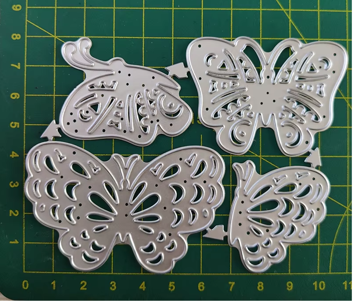 Troquel mariposa cuádruple de Corte de Acero al Carbono #2