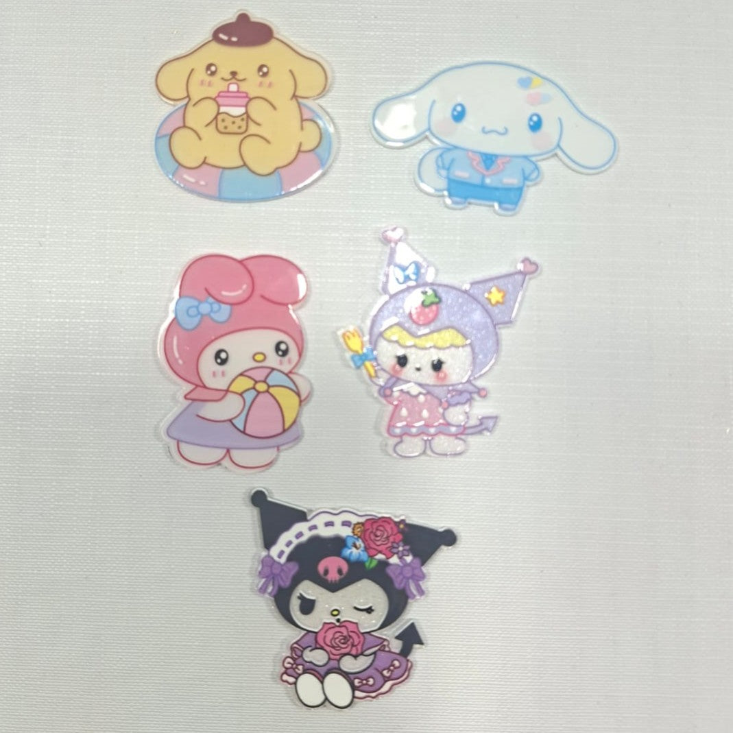 Set Acrilicos de personajes Sanrio - 5cm