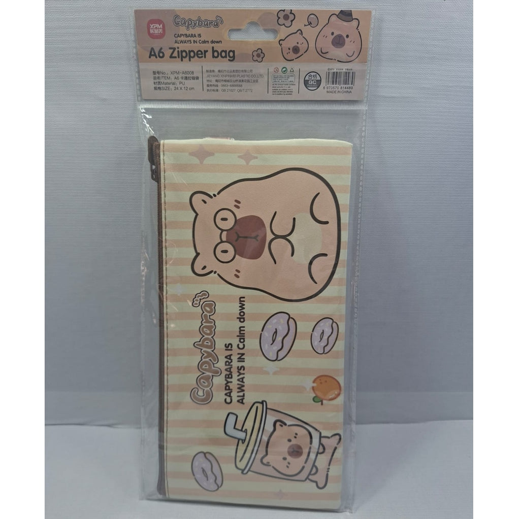 Cartuchera capibara con diseño