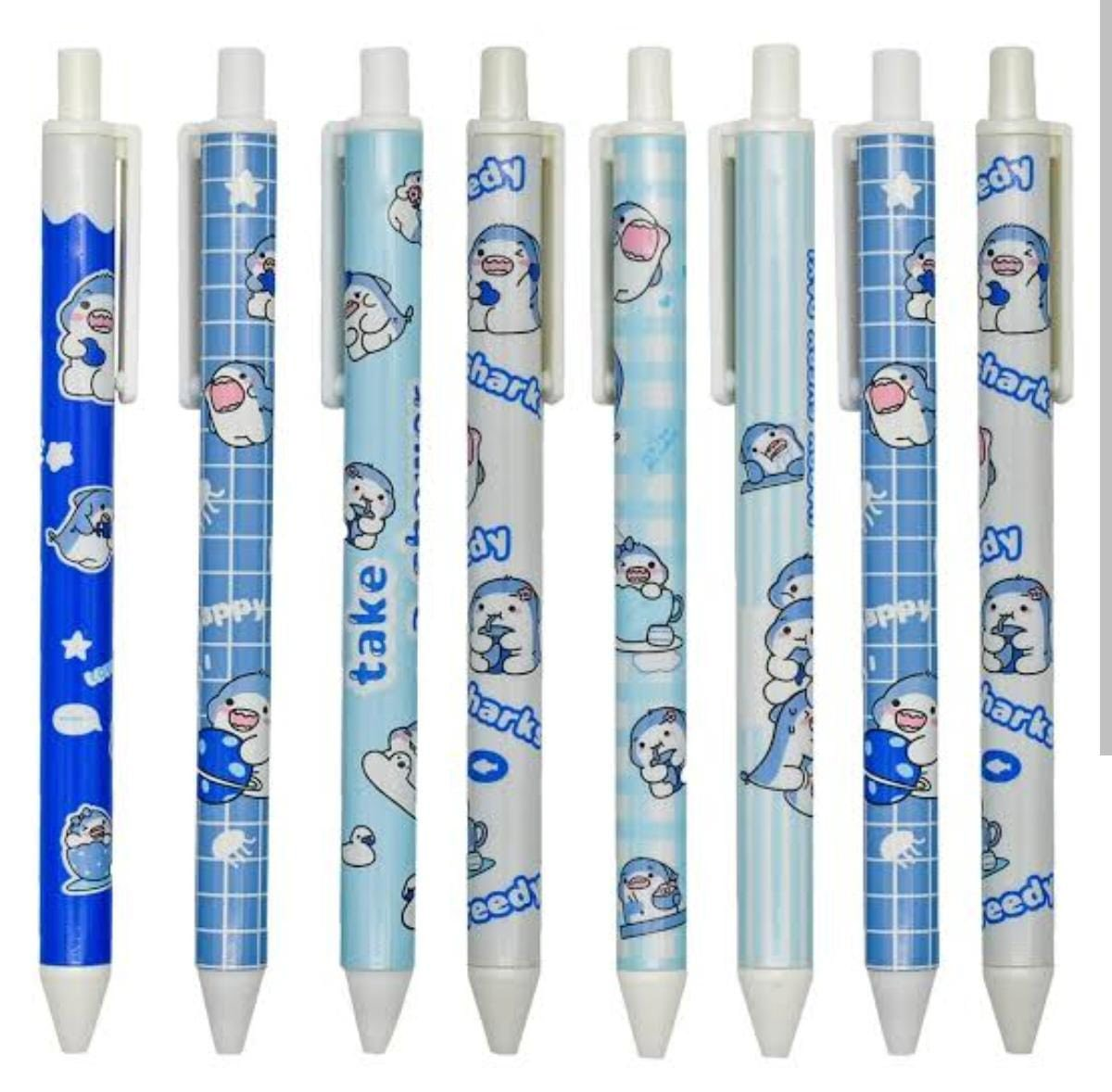 Pack Sorpresa 10 Lapiceros Cutter Kawaii | Diseños Aleatorios, Cuchilla Reafilable, para Manualidades de Precisión