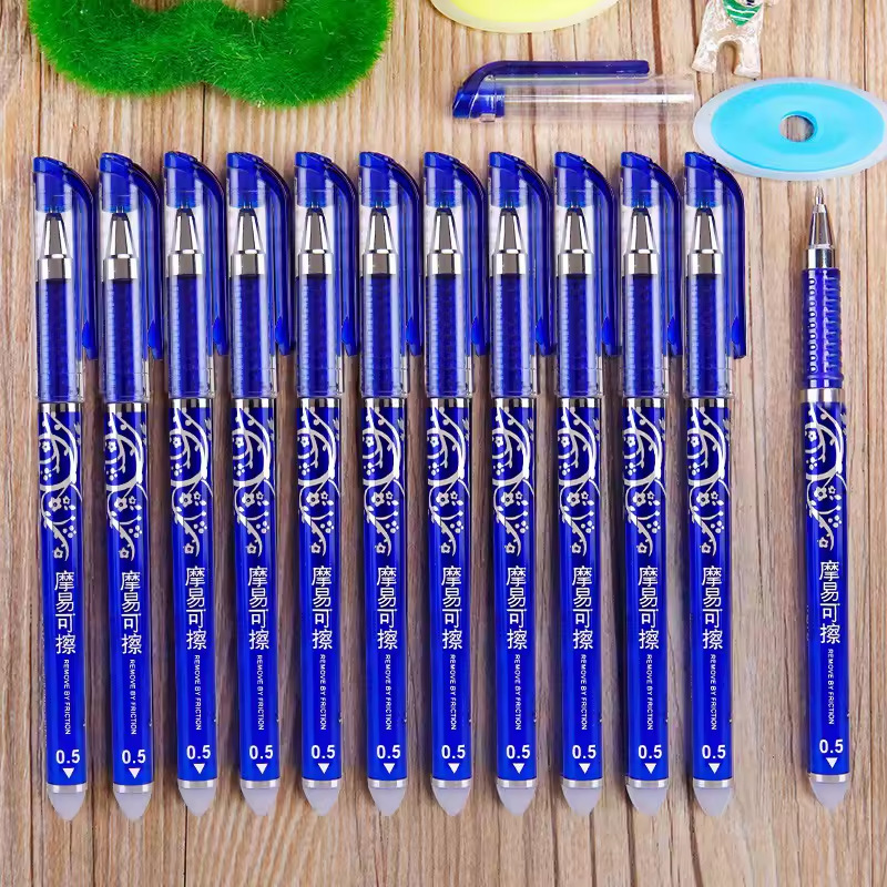 Set x12 Lapiceros Borrable | 0.35mm, 0.5mm Desaparece con Plancha o Fricción para Costura, Scrapbook y Proyectos de Detalle