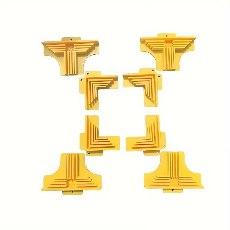 Set Completo de Guías para Cartonaje | 8 Piezas (4 Esquinas + 4 Divisores) | 3 Colores