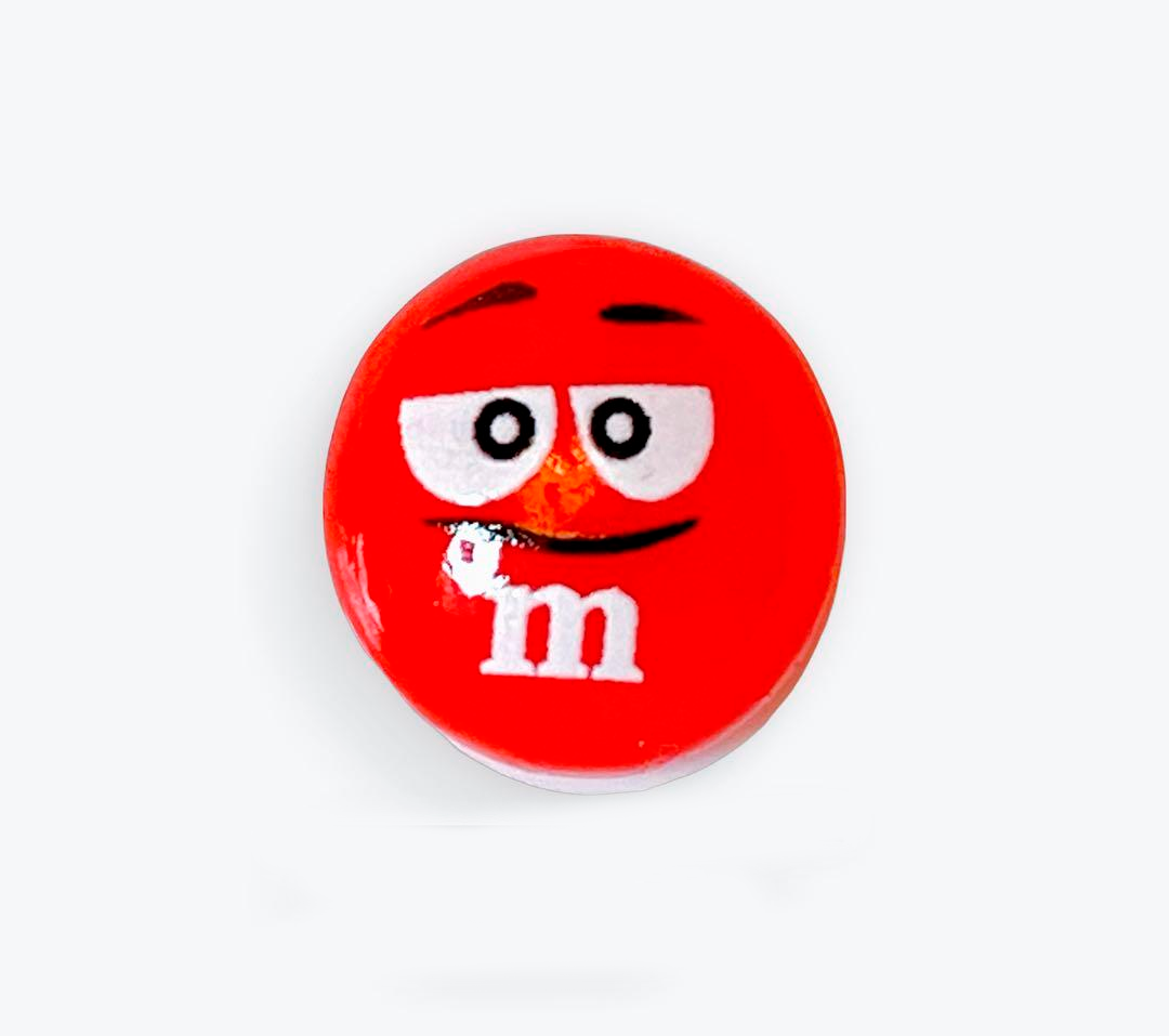 Apliques de Resina M&M's | Colores Vibrantes por Unidad, 1.6 cm para Manualidades y Personalización