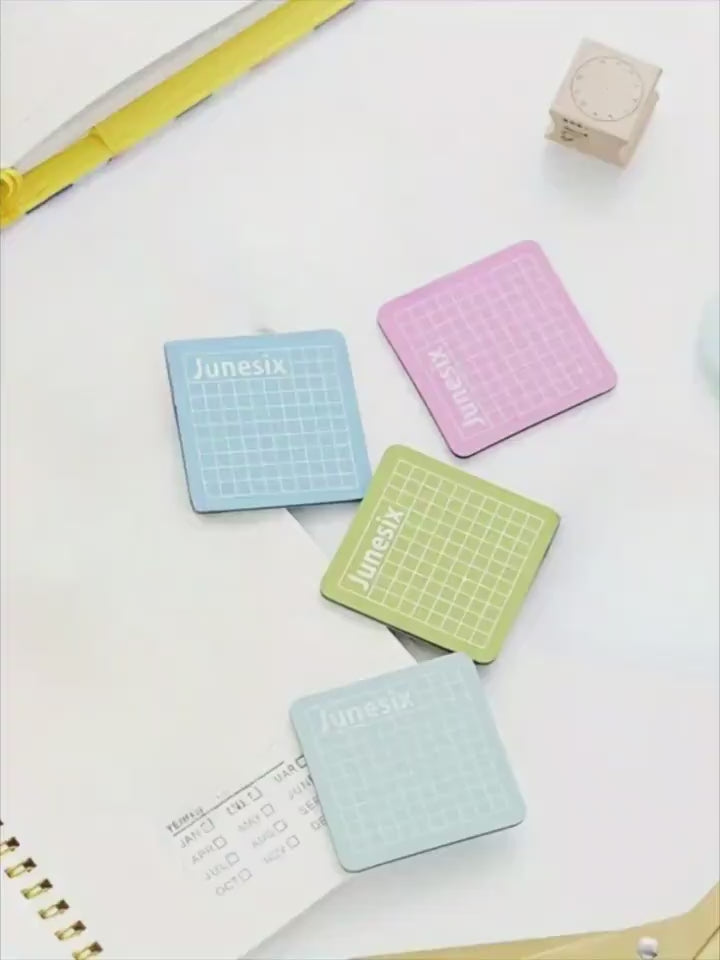 Mini Mat de Corte Autocurable 6x6 cm doble cara | con Cuadrícula de 0.5 cm, para Manualidades de Precisión y Detalle