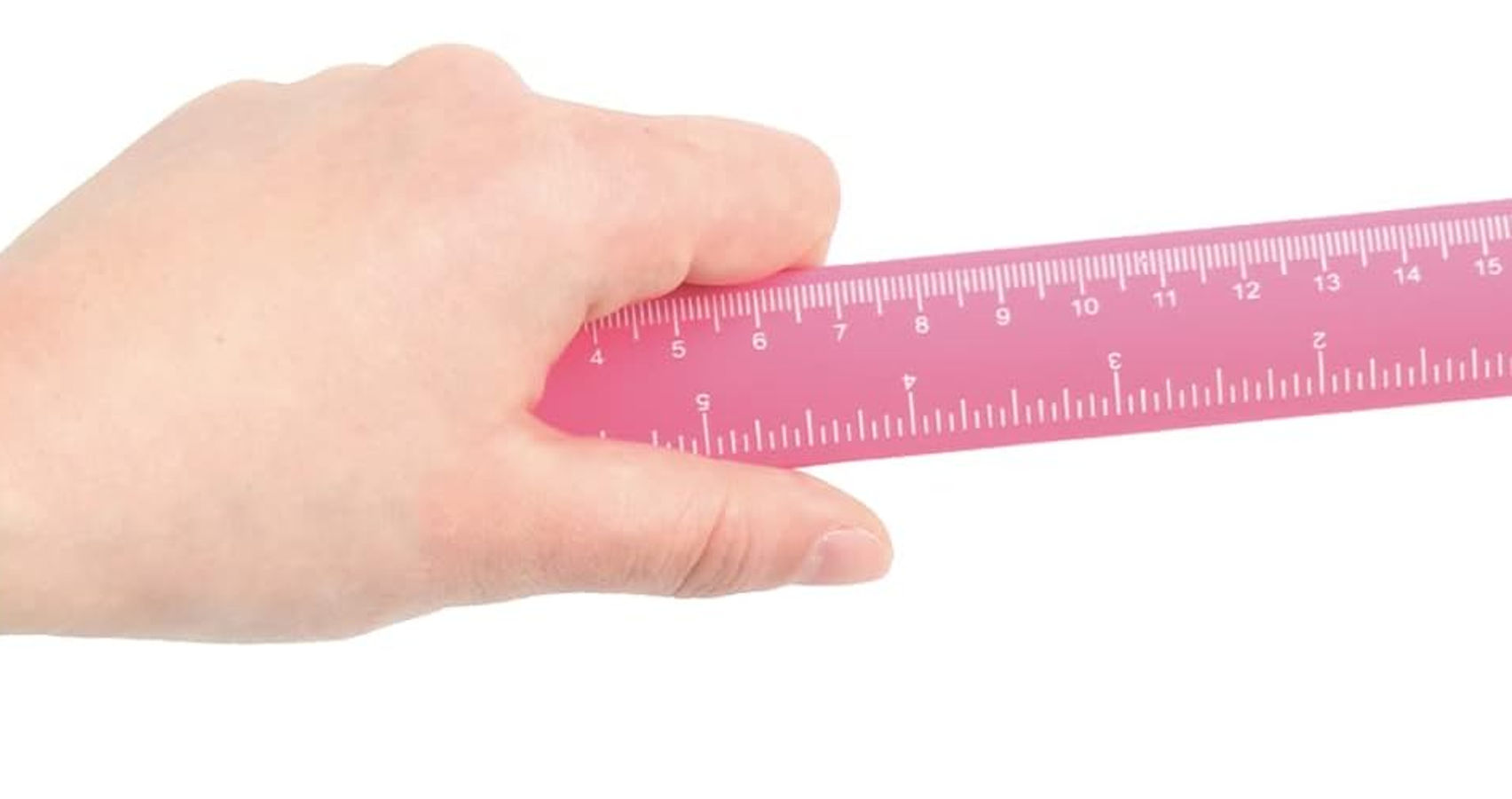 Regla Pulsera 30cm Impermeable | Multifunción como Abrazadera y Medida, Color Rosa