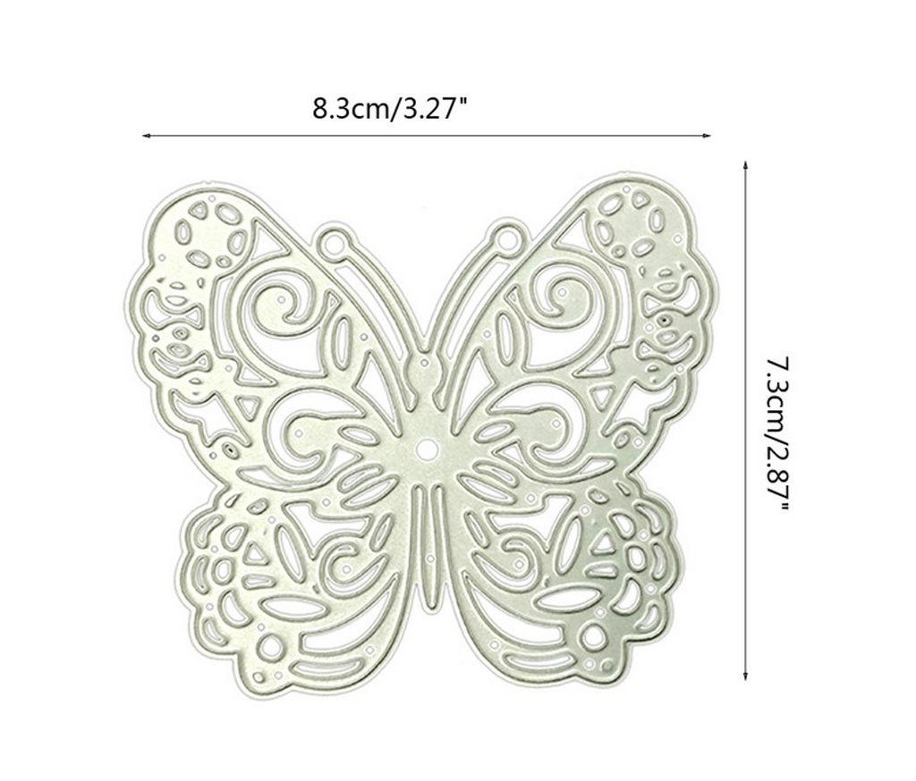 Troquel mariposa de Corte de Acero al Carbono #6