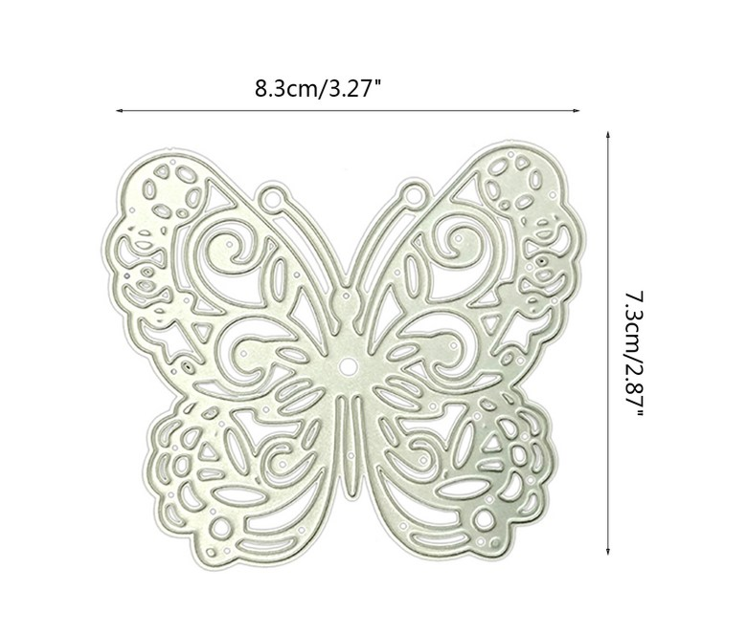 Troquel mariposa de Corte de Acero al Carbono #6