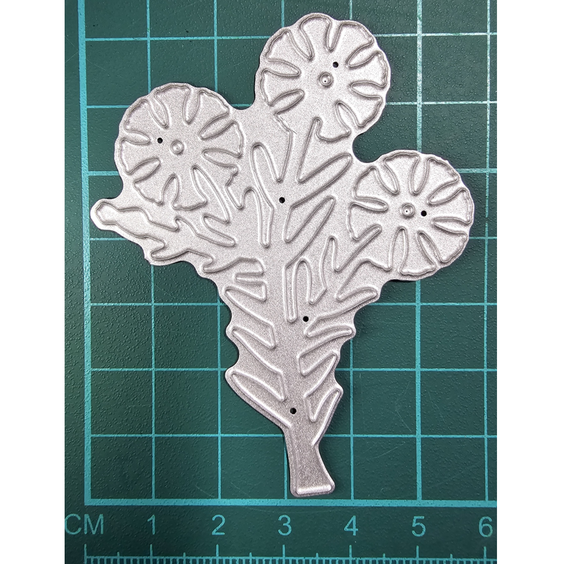 Troquel de 3 flores de Corte de Acero al Carbono